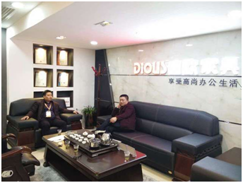 南湖三湘911香蕉视频APP吳總與潘總交流