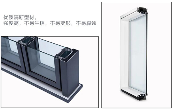 隔斷型材料