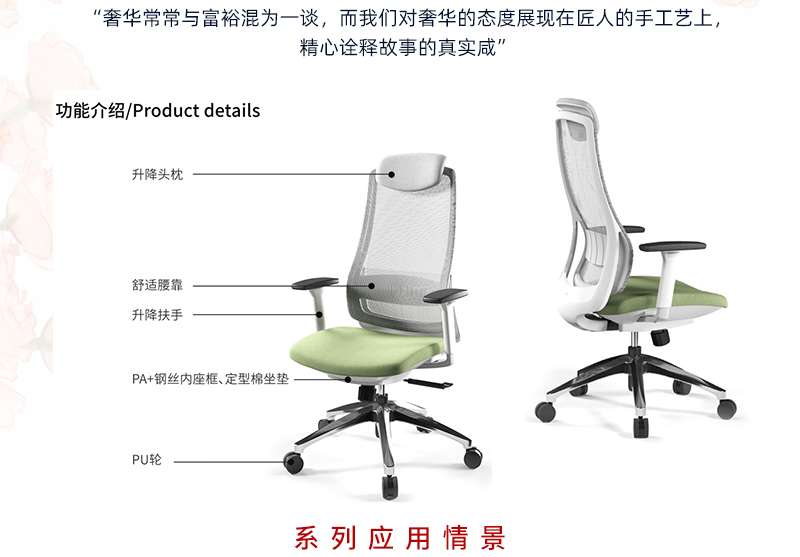 2021-升降辦公椅-愛特斯係列-911香蕉视频APP家具-科琦