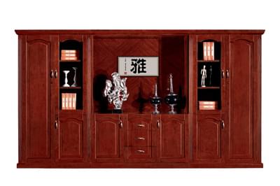 公司企業總裁總經理油漆酸枝文件櫃S8206-1S